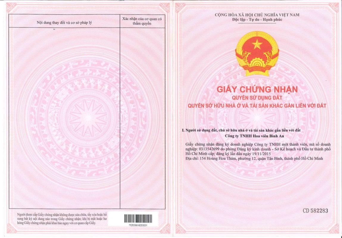 hoa viên bình an