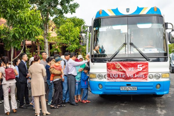 vu lan tại hoa viên bình an