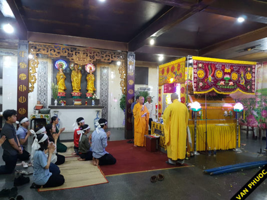 nhà tang lễ chùa vĩnh nghiêm