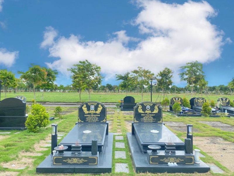hướng đặt mộ tốt