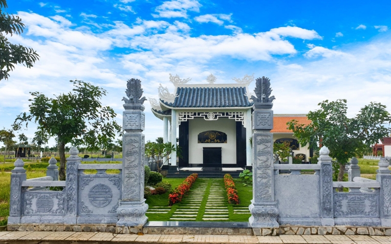 Kiến trúc Á Đông trong dự án nghĩa trang