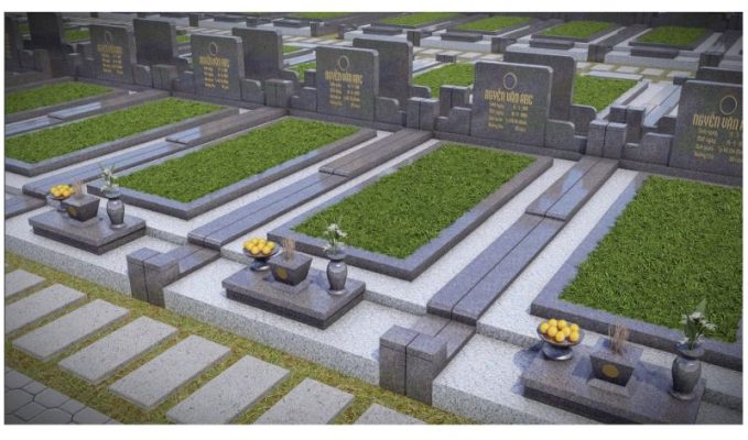 Mộ đơn Hoa Viên Bình An giá 109 triệu
