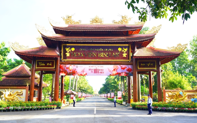 Trả góp mộ gia tộc Hoa Viên Bình An