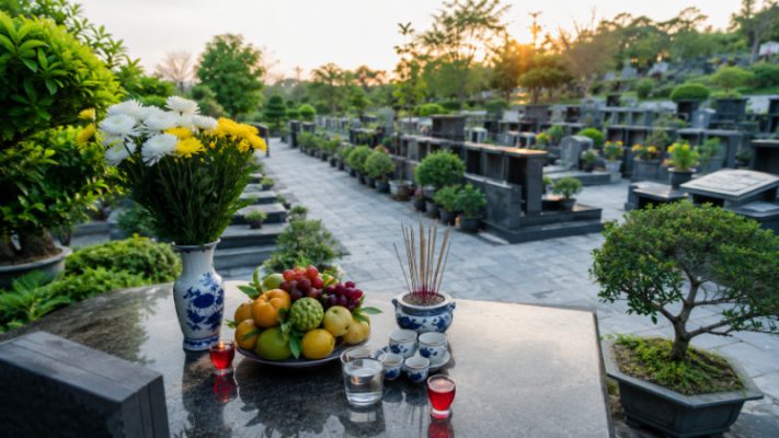 Dịch vụ mâm cúng nghĩa trang